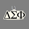 Delta Sigma Phi Air Freshener Tag